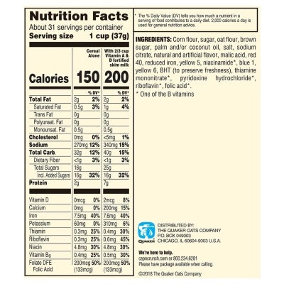 Kellogg's Cap’n Crunch® Berries, 2 - 20 oz Bags