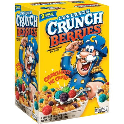 Kellogg's Cap’n Crunch® Berries, 2 - 20 oz Bags